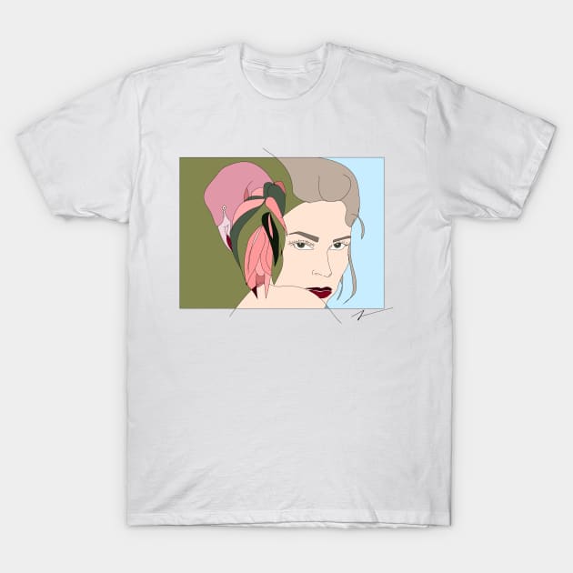 Cabarete #woman #girl #beauty #fineart #popart #home #decor #fashion #buyart #artprint #minimal #drawing T-Shirt by Kirovair